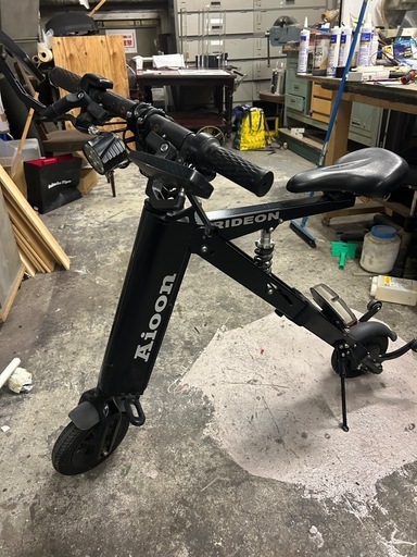 兵庫県神戸市より！Aioon 電動スクーター　要修理レストア用送料込みです。