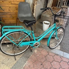 シティーバイク　自転車　オートライト&6速26インチの画像