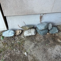 庭石。花壇作りにいかがですか？の画像