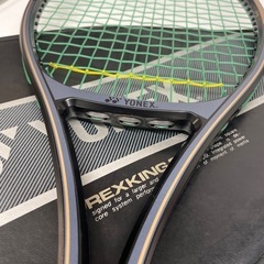 【中古】¥1,000  YONEX テニスラケット　カバー付き　【IH99】の画像