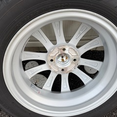 ダイハツ タフト ソリオ スタッドレスタイヤ ホイール４本セット 165/65R15 ヨコハマ アイスガード シックスIG60 エクスターAG 15インチの画像
