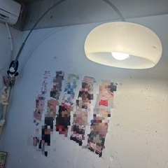 オシャレでとても大きな間接照明 の画像