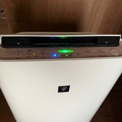 シャープ　KC-G40W 加湿空気清浄機の画像