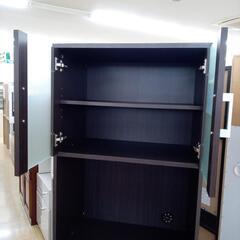 リユースのサカイ太田店★ジモティ割あり★  レンジボード ダークブラウン H178×D39.4×W59.6 クリーニング済み OJ10700の画像