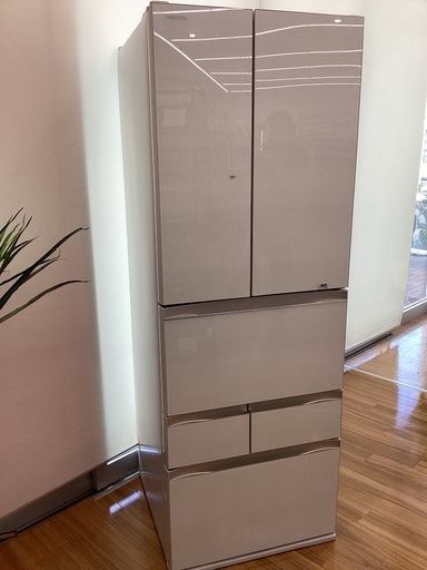 【トレファクマーケット久喜店】TOSHIBA　6ドア冷蔵庫 508L　2022年製