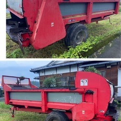 デリカ マニアスプレッダー DXS-1820 最大積載量 1800kg 堆肥散布機 肥料 堆肥 散布機 ジョイント付 引き取り限定の画像