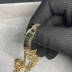 アクセサリー　2点セット　ネックレス　ブレスレット　ネックレスのみ刻印ありの画像