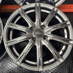 TOPY AZANE E-10 トピー アザーネ 社外ホイール 16インチ 4本 6J4HPCD100+45 ライズ ロッキー アクア ヤリス等　(SHI018)の画像
