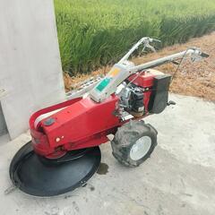共立 自走式草刈機 BM90牧草モア最大7馬力　動画ありの画像