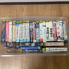 VHS   まとめて　ジャンク品扱いの画像