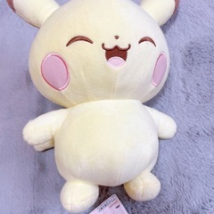 ポケモン ポケピース ピカチュウぬいぐるみと ニャオハ 帽子フリーサイズの画像
