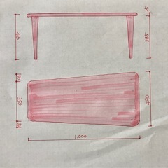 木製キッズ
ローテーブルの画像