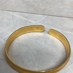 アクセサリー　ブレスレット　999刻印 24K の画像