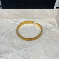 アクセサリー　ブレスレット　999刻印 24K の画像
