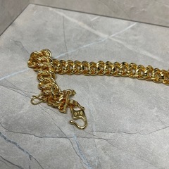 アクセサリー　ブレスレット　916刻印　ゴールド　バングルレディースの画像