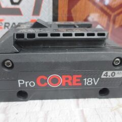 ボッシュ ProCORE18V4.0Ah バッテリー 中古 美品 【ハンズクラフト宜野湾店】の画像