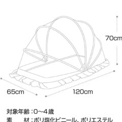 ベビー用品・ベビー用蚊帳の画像