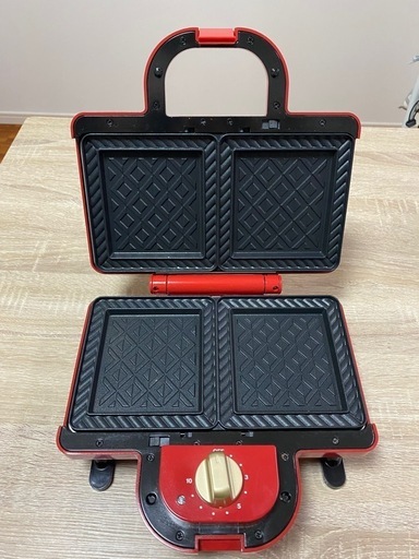 BRUNO　ホットサンドメーカー 2枚焼き