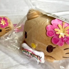品薄！大人気！日焼けキティ もちもちころころ大小セットの画像
