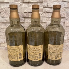 ジャパニーズウィスキー山崎12年空ボトル3本Japanese whiskeyの画像