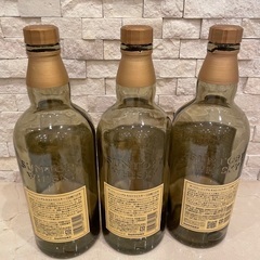 ジャパニーズウィスキー山崎12年空ボトル3本Japanese whiskeyの画像