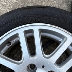 【取引中】175/65R15 日産キューブ純正ホイールタイヤセットの画像