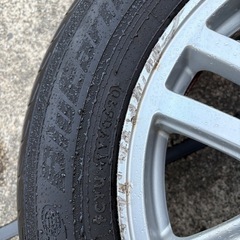 【取引中】175/65R15 日産キューブ純正ホイールタイヤセットの画像