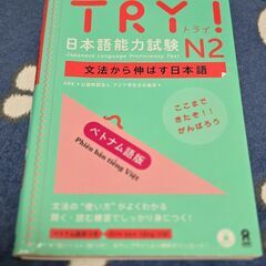 JLPTの本 : N2読解スピードマスターとTRY N2の画像