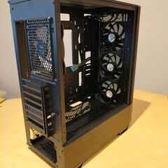 PCケース MSI MAG FORGE 110R ＋ フロントファン3基付きの画像