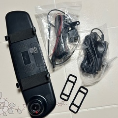 ②新品・ミラー型　前後ドライブレコーダーの画像
