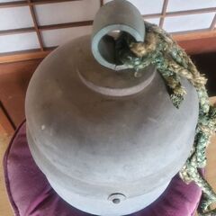 本坪鈴 古 銅 福鈴／縁起物／魔除け／神社の画像