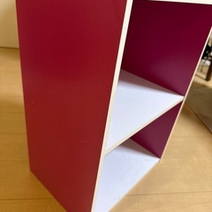 【東大阪市無料】2段カラーボックスお譲りしますの画像