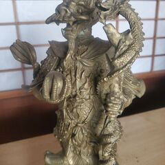 蔵出し 古美術 珍品 竜神像 龍神様 金運 招福 出世の画像