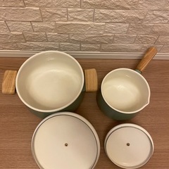鍋(2セット)➕掃除用グッズの画像