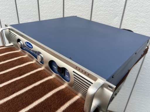 ■Co-Fusion パワーアンプ■コフュージョン E5500■業務用 ラック搭載型 ラックマウント■通電のみ確認済み ジャンク品扱い 現状品