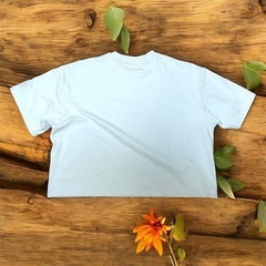 UNIQLO XL　テクスチャージャージーT ブルー　XLの画像