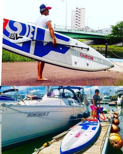 SUPボードとパドル