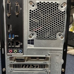 ゲーミングデスクトップPC  グラボGTX1050 Intel7世代CPU　の画像
