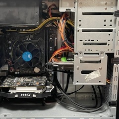 ゲーミングデスクトップPC  グラボGTX1050 Intel7世代CPU　の画像