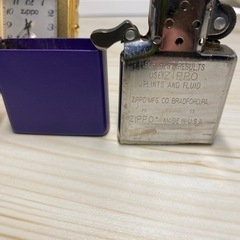 新品同様 ZIPPO ー　2011紫  の画像