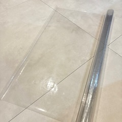 テーブルビニールマット（透明）の画像