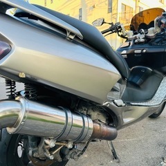 北海道　ホンダ　フォルツァ　MF06 走行少ない！外装美品！タイヤ山あり！社外マフラー付き！カスタムパーツ多数！バッテリー付き！の画像
