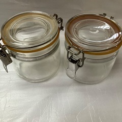 【中古】保存容器　瓶　蓋付　キャニスター　9点セットの画像