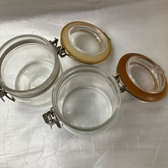 【中古】保存容器　瓶　蓋付　キャニスター　9点セットの画像