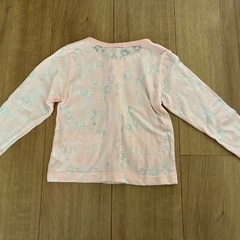 100円。女の子薄手上着95cmの画像