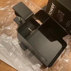 山崎実業 テーブル横スマートフォン&コップホルダー タワー tower の画像