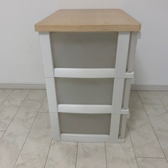 木製天板３段ボックスの画像