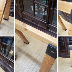 Ｈ21　美品！未使用品　 ２×４材 テーブル脚セットの画像