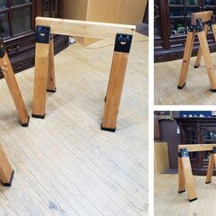Ｈ21　美品！未使用品　 ２×４材 テーブル脚セットの画像