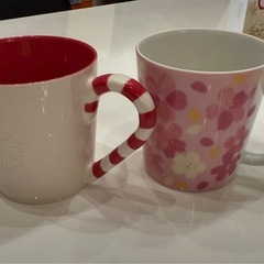 スターバックスなどのマグカップ　6個の画像